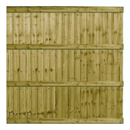 6FT Closeboard Fence Panel Pressure Treated Green	